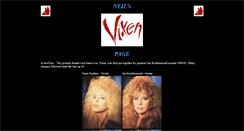 Desktop Screenshot of neilsvixenpage.com