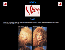 Tablet Screenshot of neilsvixenpage.com